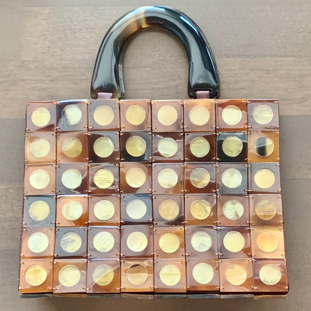 Chan Luu Square Tortoiseshell Handbag - Picture 12 of 14